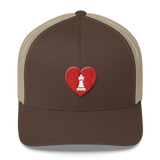 Queen of Hearts Trucker Cap