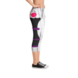 Marble Queen Capri Leggings