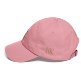 Queen Piece Gold Adjustable Hat