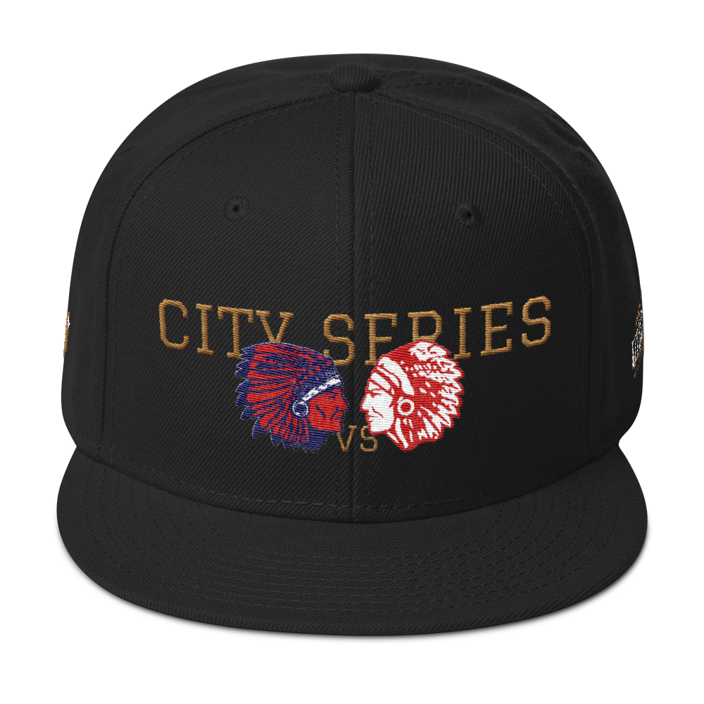 330 City Series Golden Versus S+W Snapback Hat