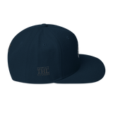 Black Rose Snapback Hat