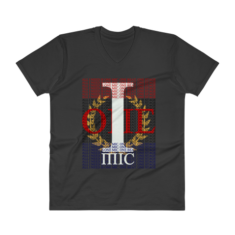 1 Mic V-Neck T-Shirt