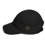 Queen Piece Gold Adjustable Hat