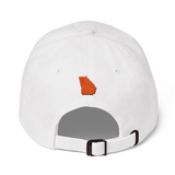 Peach State of Mind Ivory Adjustable Hat