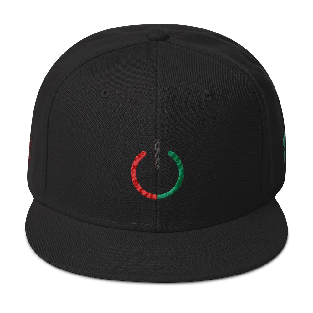 Powered by The People Snapback Hat