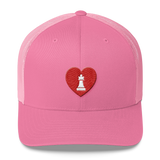 Queen of Hearts Trucker Cap