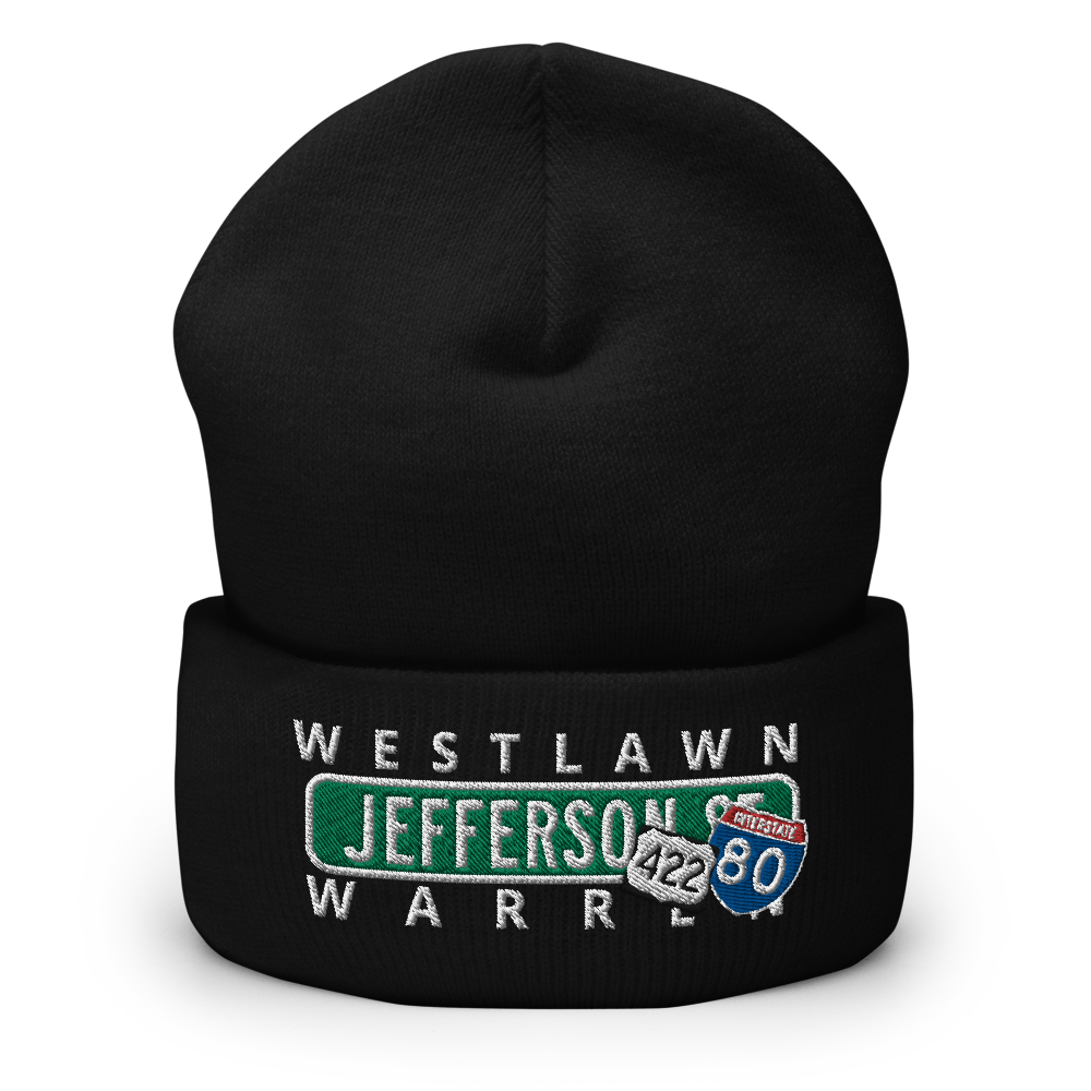 City Nights Jefferson St WOH Cuffed Beanie