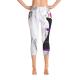 Marble Queen Capri Leggings