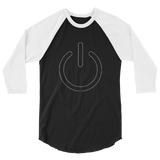 Power 3/4 sleeve raglan shirt
