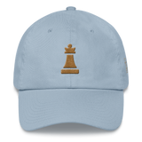 Queen Piece Gold Adjustable Hat