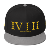 412 BlackAndYellow Stateside LTD Snapback Hat