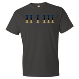 213 Numeral LA Blue/Gold