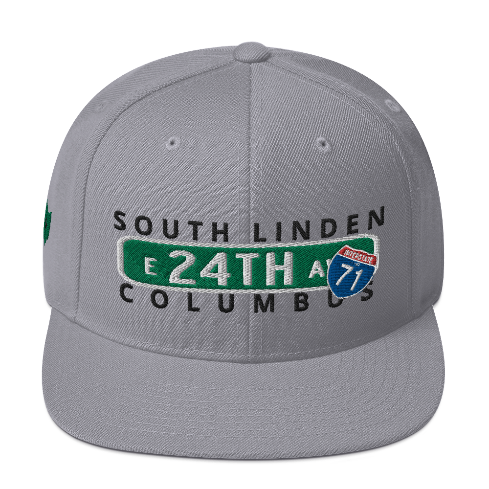 Concrete Streets E 24th Ave Snapback Hat