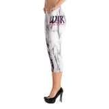 Marble Queen Capri Leggings