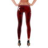 Red Wedding Slayed Leggings