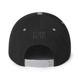 Black Rose Snapback Hat