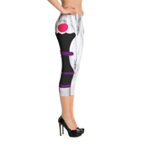 Marble Queen Capri Leggings