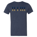 213 Numeral LA Blue/Gold
