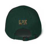 Queen Piece Gold Adjustable Hat