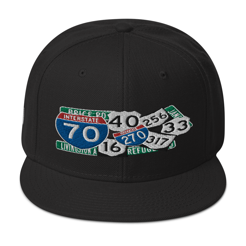 Concrete Streets Columbus East Delux Snapback Hat