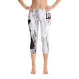 Marble Queen Capri Leggings