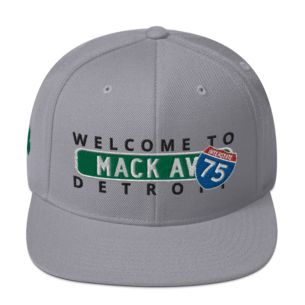 Concrete Streets DET Mack Ave Snapback Hat