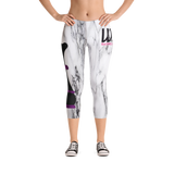 Marble Queen Capri Leggings