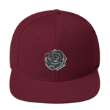 Black Rose Snapback Hat