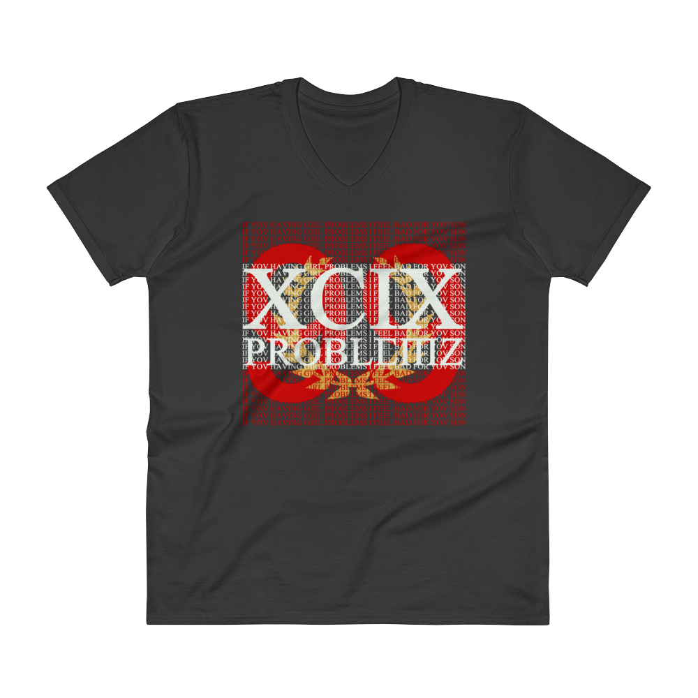 99 Problems Redzone V-Neck T-Shirt