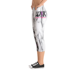 Marble Queen Capri Leggings