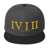 412 BlackAndYellow Stateside LTD Snapback Hat