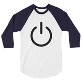 Power 3/4 sleeve raglan shirt