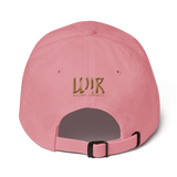Queen Piece Gold Adjustable Hat