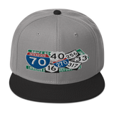 Concrete Streets Columbus East Delux Snapback Hat