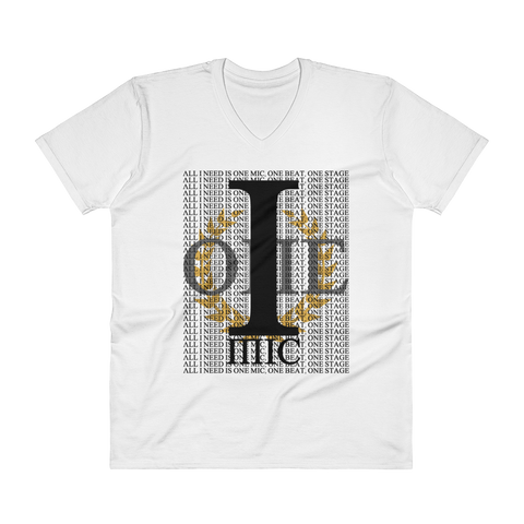 1 Mic Classic V-Neck T-Shirt