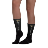 Queen Bee Blackfoot Socks