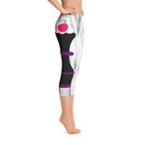 Marble Queen Capri Leggings