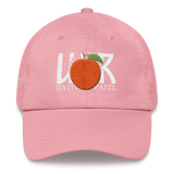 Peach State of Mind Ivory Adjustable Hat