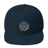 Black Rose Snapback Hat