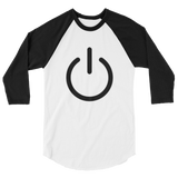 Power 3/4 sleeve raglan shirt