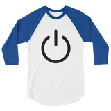 Power 3/4 sleeve raglan shirt