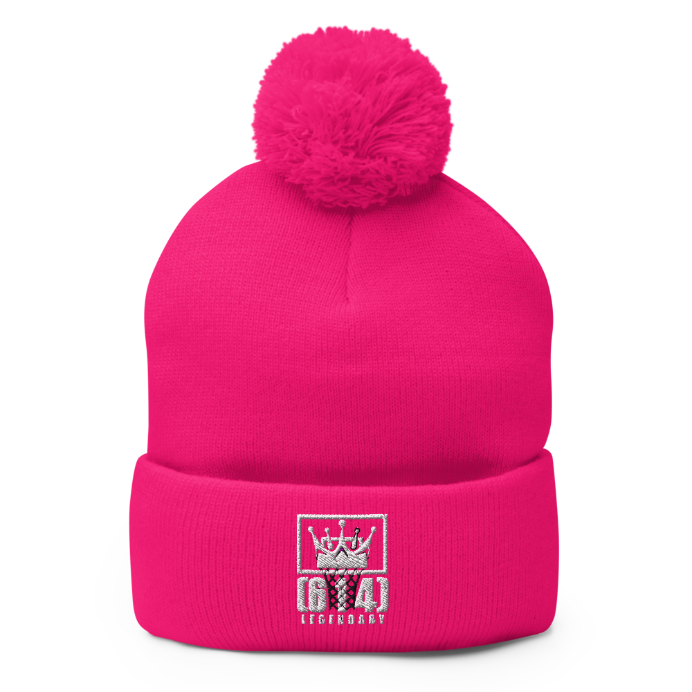 Be Legendary Pom-Pom Beanie