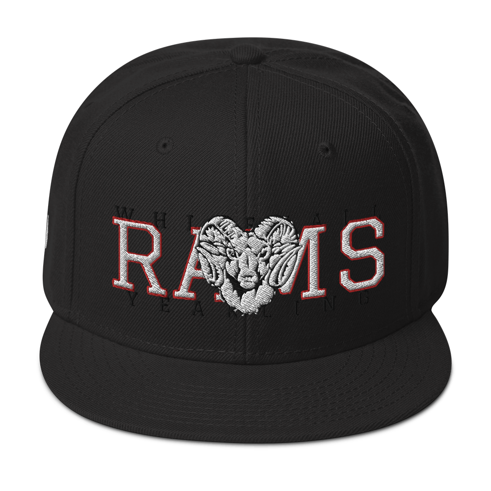 Whitehall Yearling Rams Classic Snapback Hat