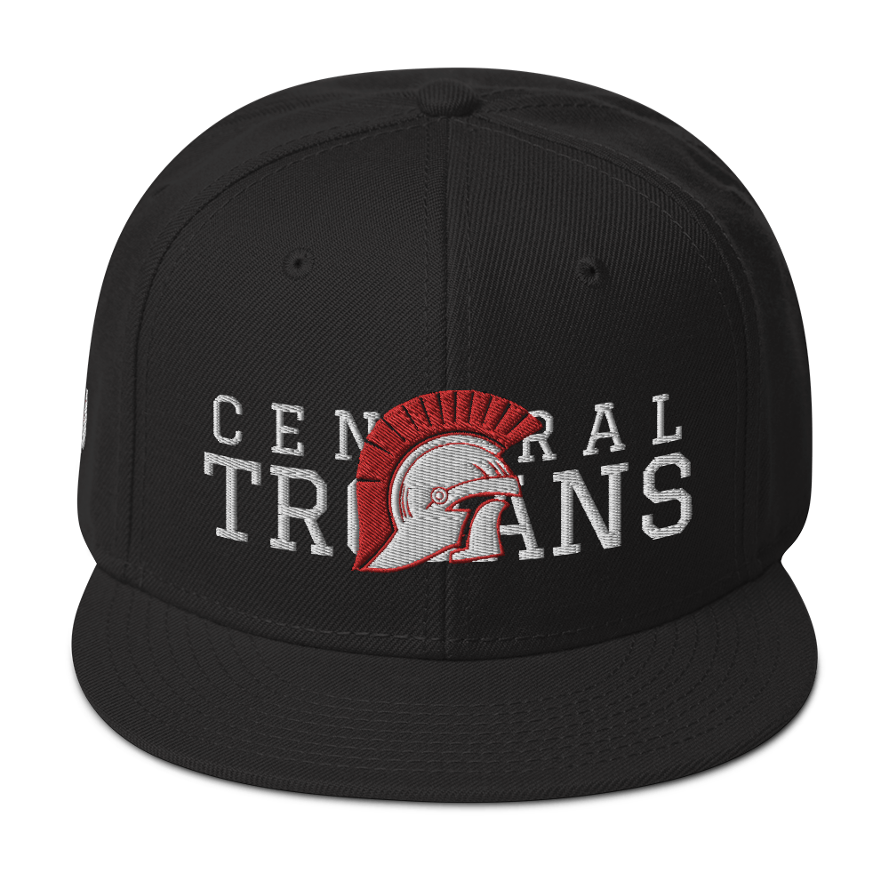 Cleveland Central Trojans Retro Snapback Hat