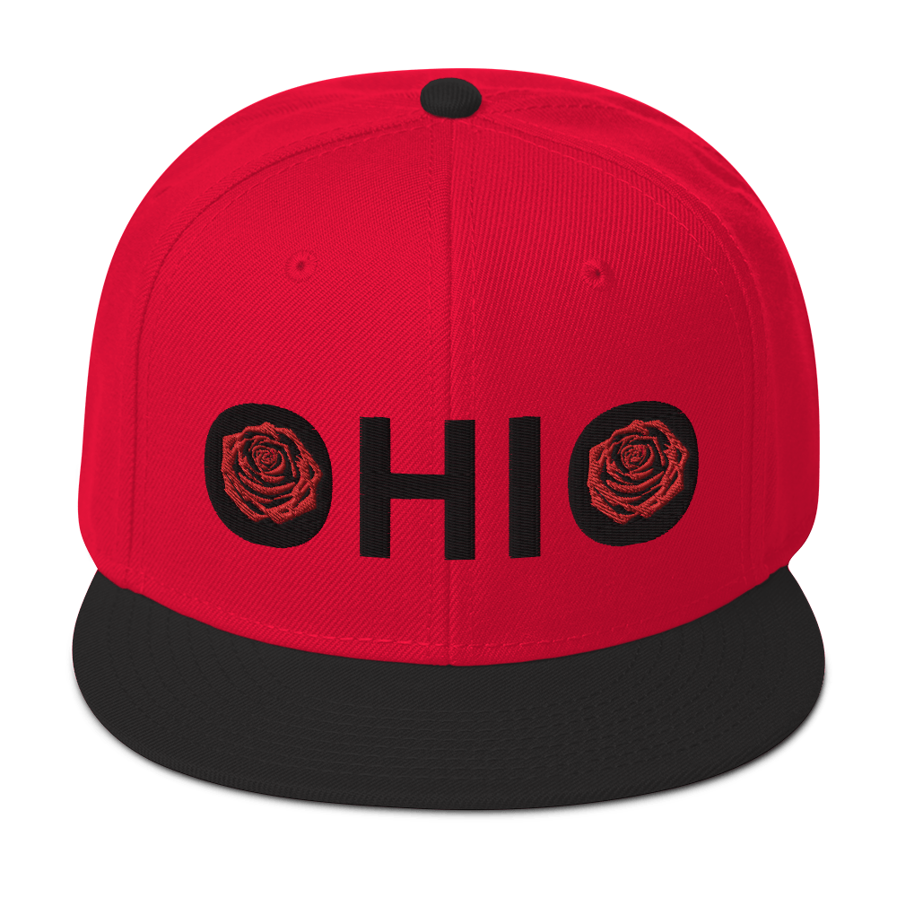 Ohio Roses Snapback Hat