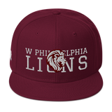W Philly Lions Classic Snapback Hat