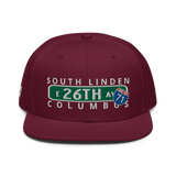 Streets Linden Maroon E 26th Ave CO Snapback Hat