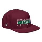 Streets Linden Maroon E 26th Ave CO Snapback Hat