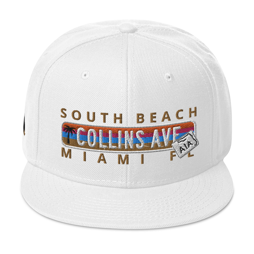 Streetside Collins Ave MIA Snapback Hat
