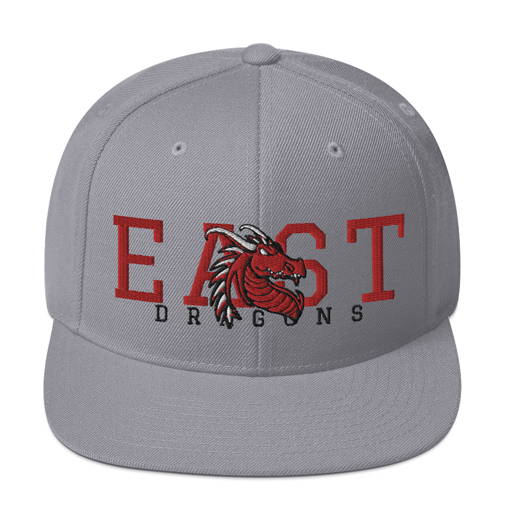 Akron City Series East Dragons Snapback Hat